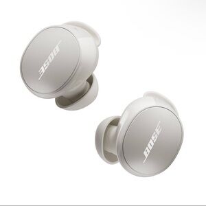 Bose Silver and White Wireless Earbuds